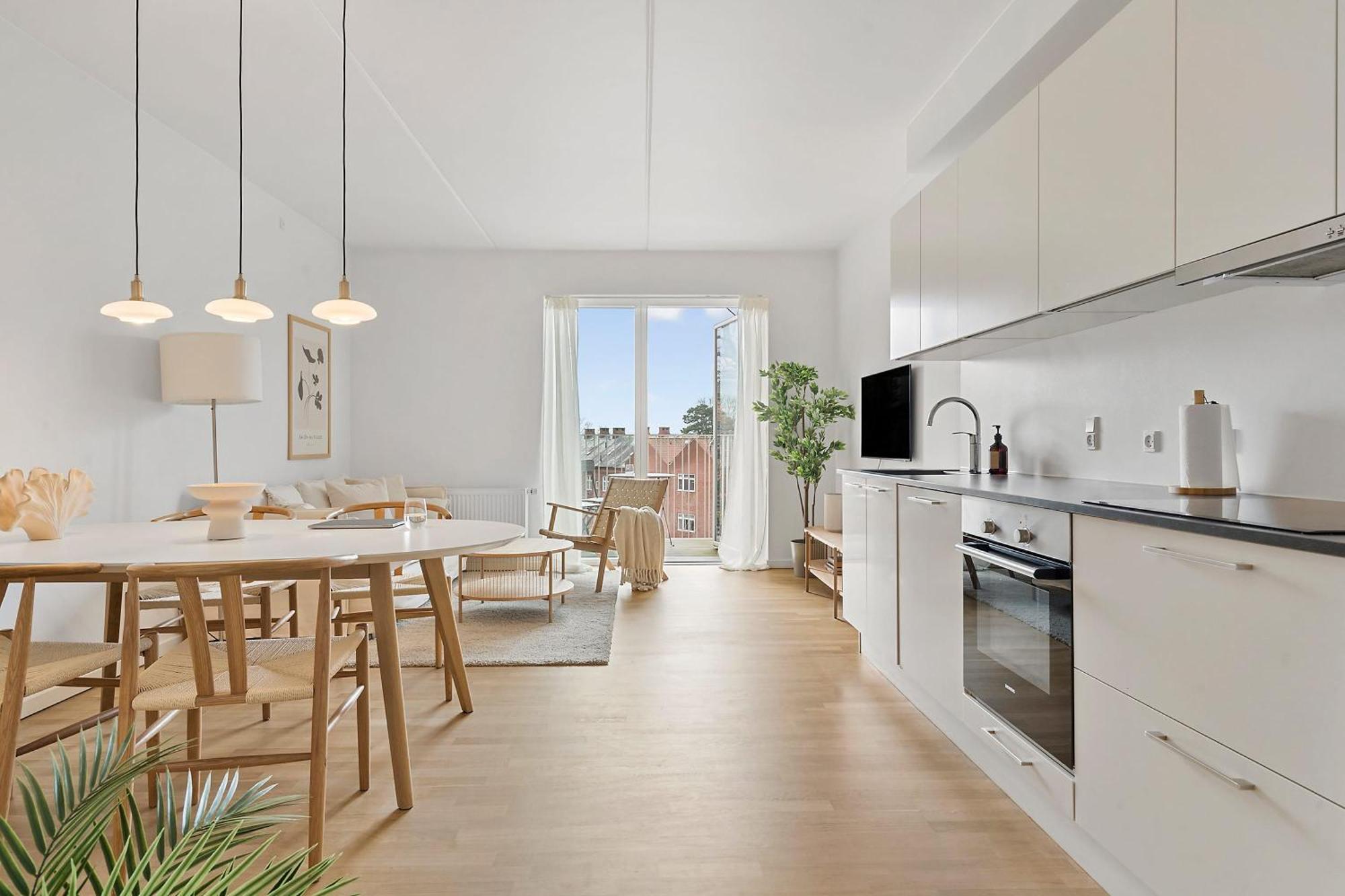 A Stylish Getaway In Modern Surroundings Apartment Århus Екстериор снимка